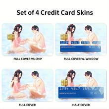 Load image into Gallery viewer, Monkey D. Luffy and Boa Hancock  Credit Card Skins (4-in-1 Pack)
