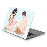 Monkey D. Luffy and Boa Hancock  Macbook Skin
