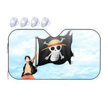 Load image into Gallery viewer, Monkey D. Luffy  Car Sunshade
