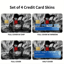 Load image into Gallery viewer, Monkey D. Luffy  Credit Card Skins (4-in-1 Pack)
