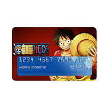 Load image into Gallery viewer, Monkey D. Luffy  Credit Card Skins (4-in-1 Pack)
