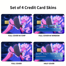 Load image into Gallery viewer, Monkey D. Luffy - Gear 5  Credit Card Skins (4-in-1 Pack)
