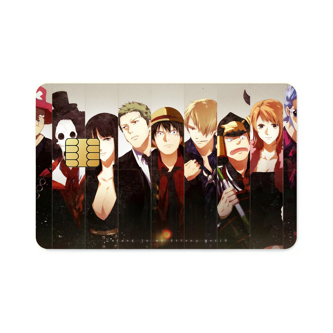 Monkey D. Luffy's crew  Credit Card Skins (4-in-1 Pack)