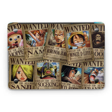 Load image into Gallery viewer, Monkey D. Luffy&#39;s crew wanted  Macbook Skin

