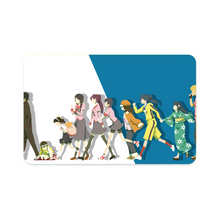 Load image into Gallery viewer, Monogatari Minimalist March of the Oddities V1  Credit Card Skins (4-in-1 Pack)
