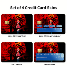 Load image into Gallery viewer, Monogatari (Series)  Credit Card Skins (4-in-1 Pack)
