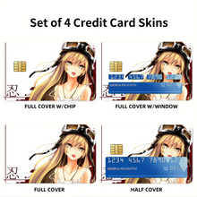Load image into Gallery viewer, Monogatari (Series)  Credit Card Skins (4-in-1 Pack)
