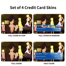 Load image into Gallery viewer, Monogatari (Series)  Credit Card Skins (4-in-1 Pack)
