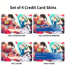 Load image into Gallery viewer, Monogatari (Series)  Credit Card Skins (4-in-1 Pack)
