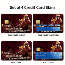 Load image into Gallery viewer, Monogatari (Series)  Credit Card Skins (4-in-1 Pack)
