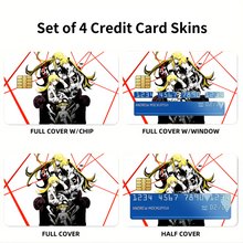 Load image into Gallery viewer, Monogatari (Series)  Credit Card Skins (4-in-1 Pack)
