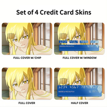 Load image into Gallery viewer, Monogatari (Series)  Credit Card Skins (4-in-1 Pack)
