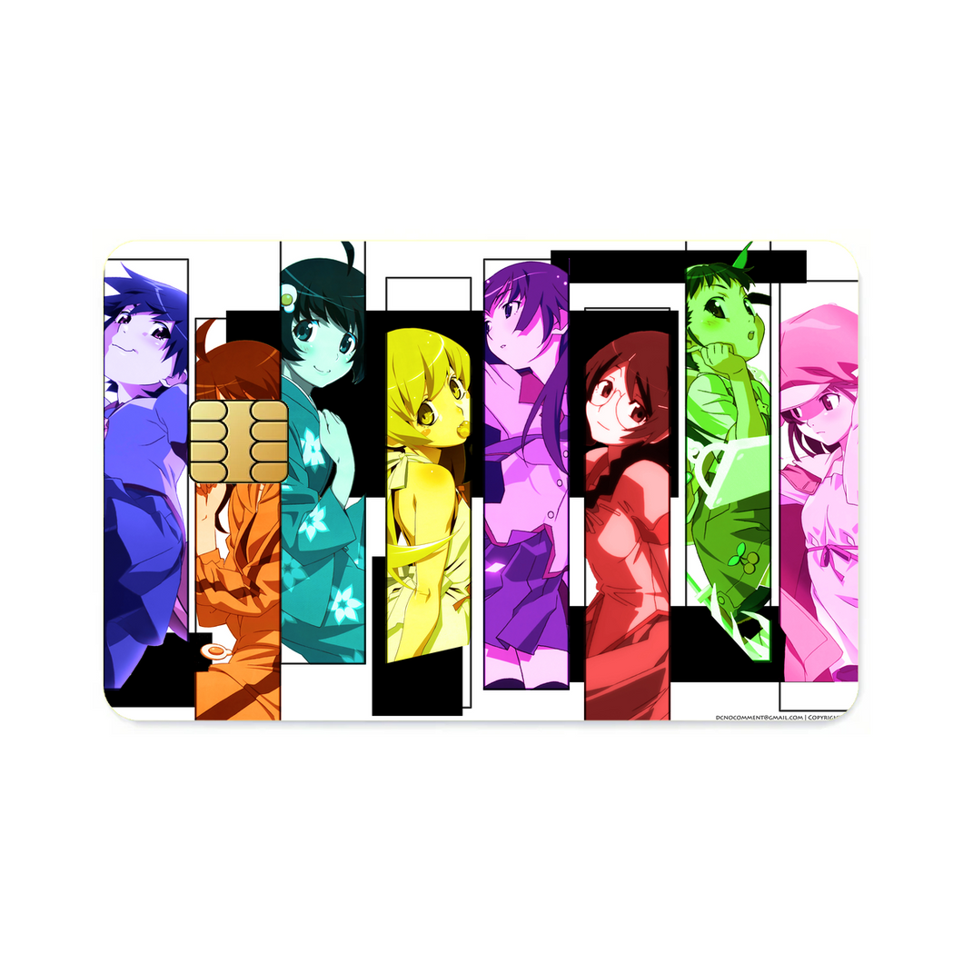 Monogatari (Series)  Credit Card Skins (4-in-1 Pack)