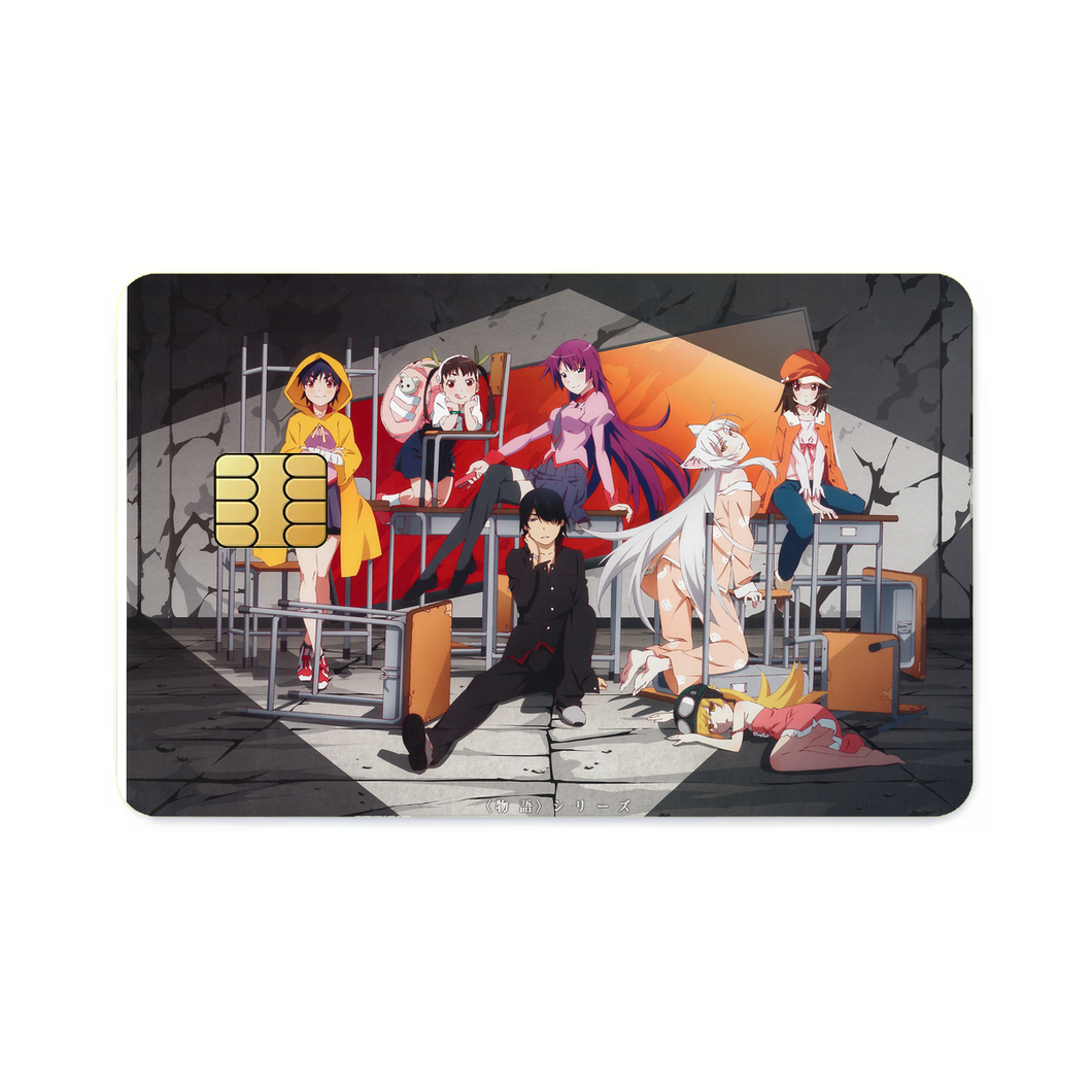 Monogatari (Series)  Credit Card Skins (4-in-1 Pack)