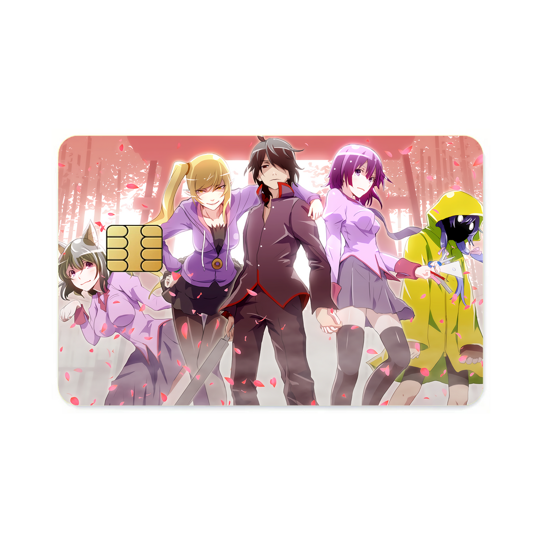 Monogatari(Series)  Credit Card Skins (4-in-1 Pack)