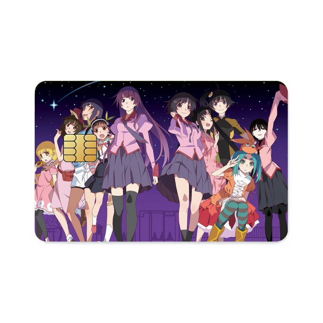 Monogatari (Series)  Credit Card Skins (4-in-1 Pack)