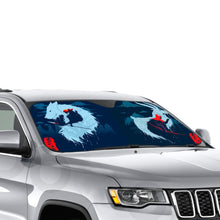 Load image into Gallery viewer, Mononoke Hime and Ashitaka  Car Sunshade
