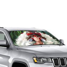 Load image into Gallery viewer, Mononoke Hime  Car Sunshade
