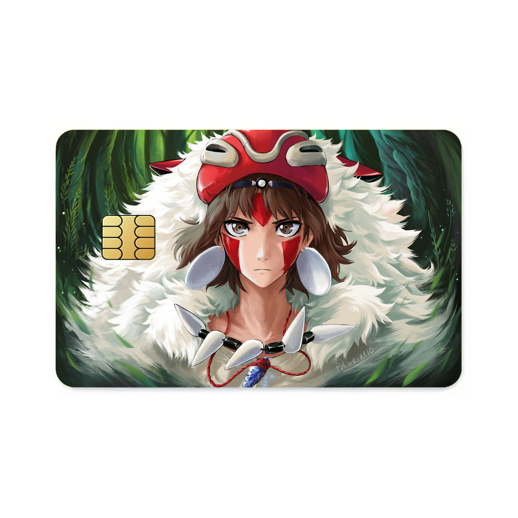 Mononoke Hime  Credit Card Skins (4-in-1 Pack)
