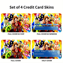 Load image into Gallery viewer, Mugiwara Crew by WB KHOSKI  Credit Card Skins (4-in-1 Pack)
