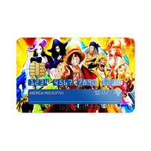 Load image into Gallery viewer, Mugiwara Crew by WB KHOSKI  Credit Card Skins (4-in-1 Pack)
