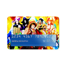 Load image into Gallery viewer, Mugiwara Crew by WB KHOSKI  Credit Card Skins (4-in-1 Pack)
