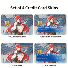 Load image into Gallery viewer, Mushoku Tensei: Jobless Reincarnation  Credit Card Skins (4-in-1 Pack)
