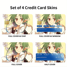 Load image into Gallery viewer, Mushoku Tensei: Jobless Reincarnation  Credit Card Skins (4-in-1 Pack)
