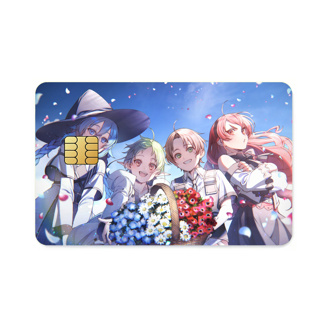 Mushoku Tensei: Jobless Reincarnation  Credit Card Skins (4-in-1 Pack)