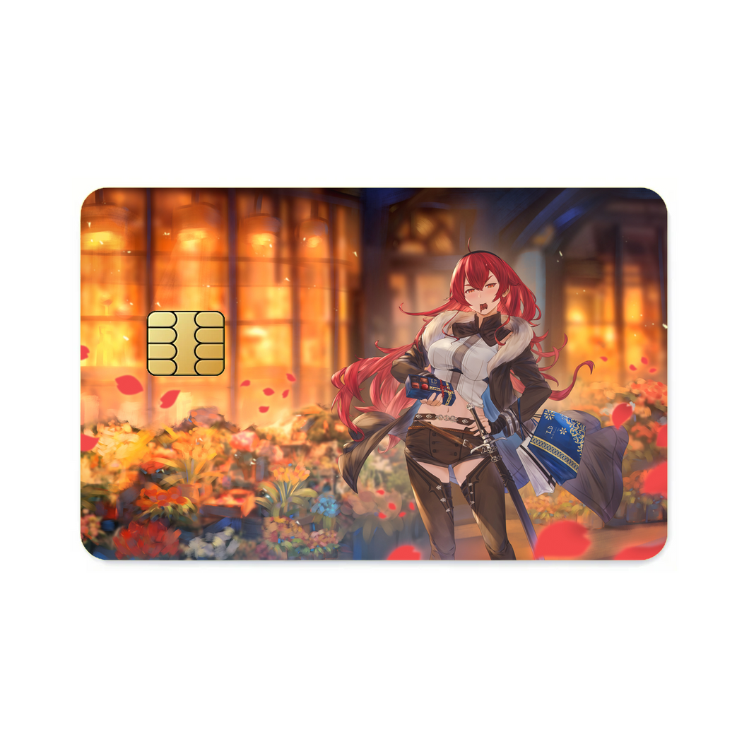 Mushoku Tensei: Jobless Reincarnation Eris Boreas Greyrat  Credit Card Skins (4-in-1 Pack)