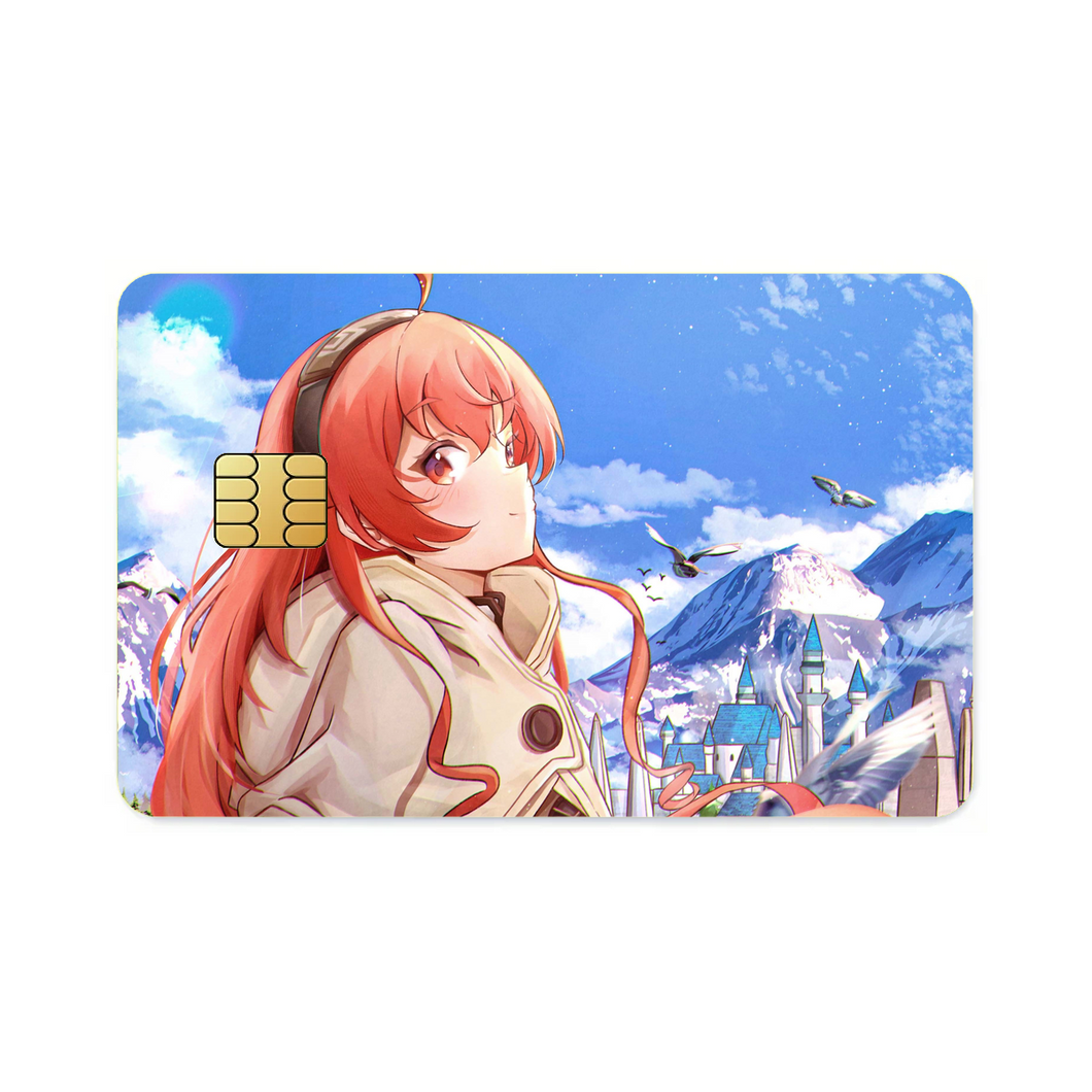 Mushoku Tensei: Jobless Reincarnation Eris Boreas Greyrat  Credit Card Skins (4-in-1 Pack)