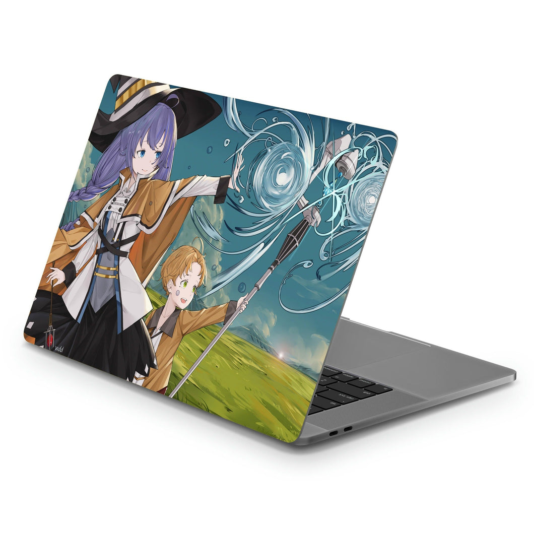 Mushoku Tensei: Jobless Reincarnation Roxy Migurdia, Rudeus Greyrat  Macbook Skin