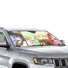 Load image into Gallery viewer, Mushoku Tensei: Jobless Reincarnation Roxy Migurdia, Rudeus Greyrat, Eris Boreas Greyrat, Sylphiette  Car Sunshade
