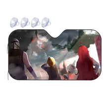 Load image into Gallery viewer, Mushoku Tensei: Jobless Reincarnation Rudeus Greyrat, Eris Boreas Greyrat  Car Sunshade
