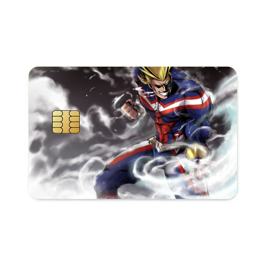 My Hero Academia All Might  Credit Card Skins (4-in-1 Pack)