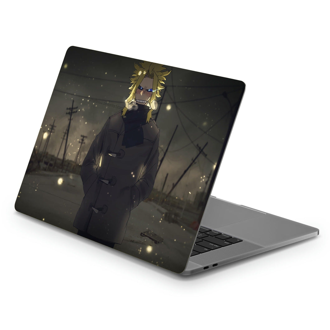 My Hero Academia All Might  Macbook Skin