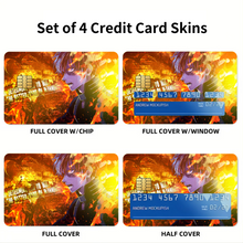 Load image into Gallery viewer, My Hero Academia  Credit Card Skins (4-in-1 Pack)
