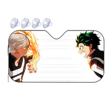 Load image into Gallery viewer, My Hero Academia Izuku Midoriya  Car Sunshade
