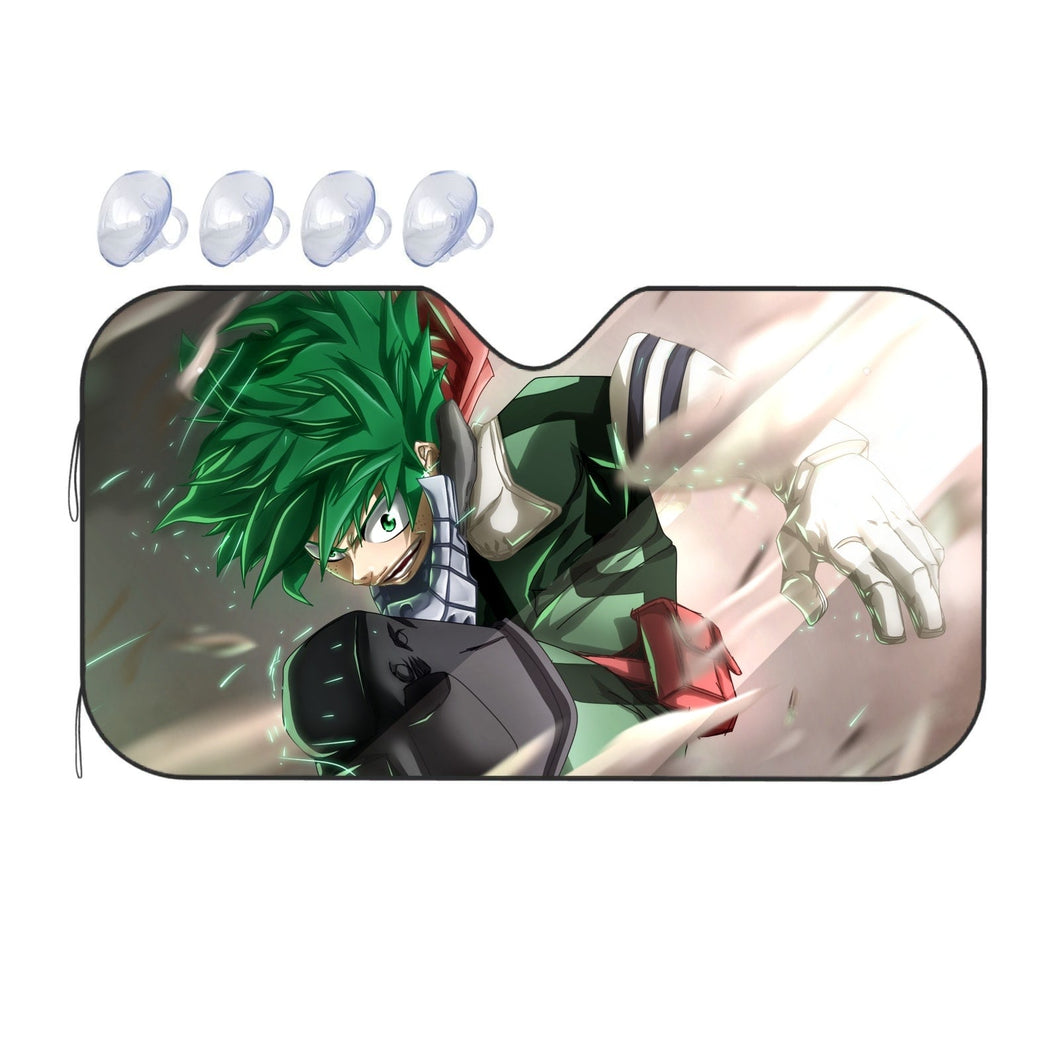 My Hero Academia Izuku Midoriya  Car Sunshade