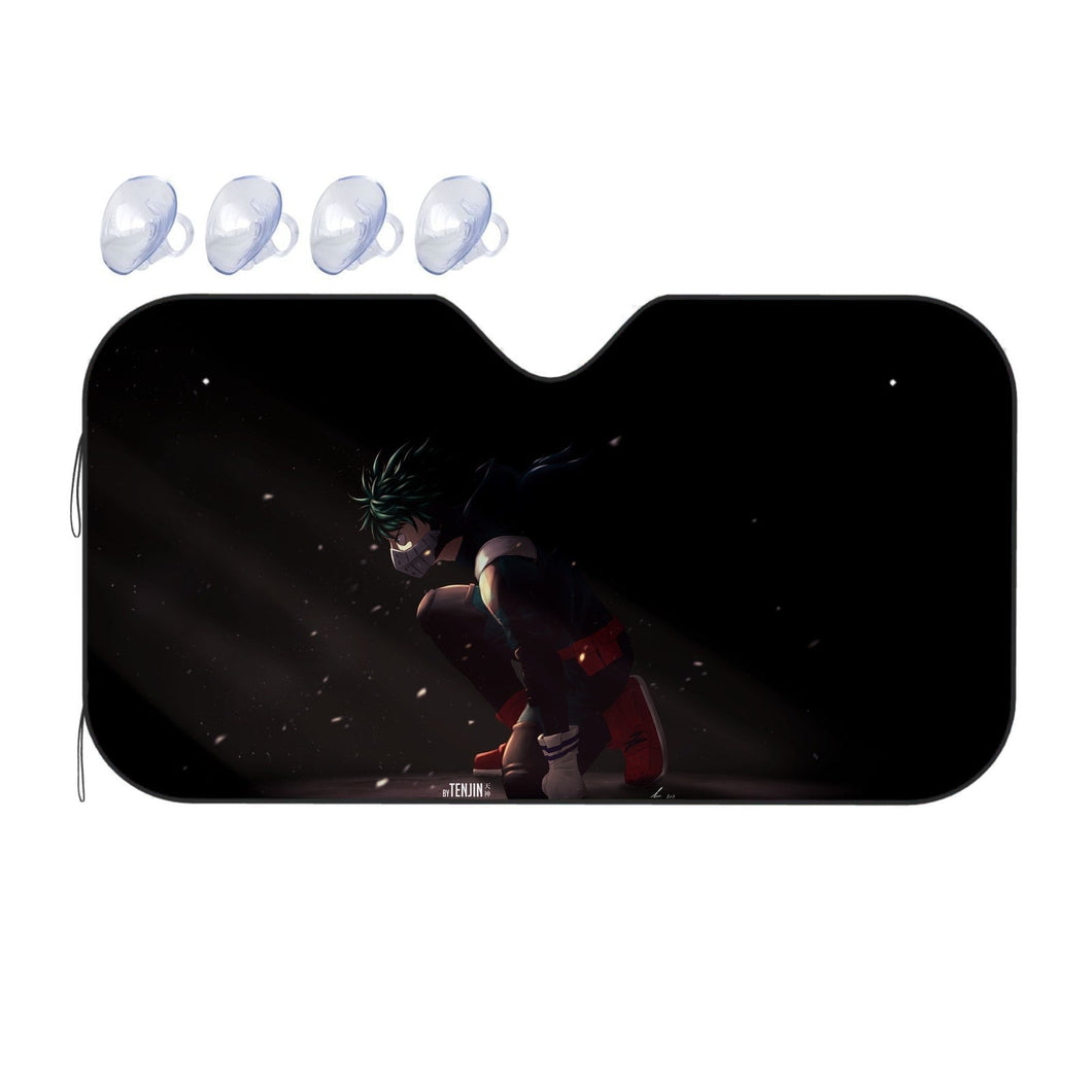 My Hero Academia Izuku Midoriya  Car Sunshade