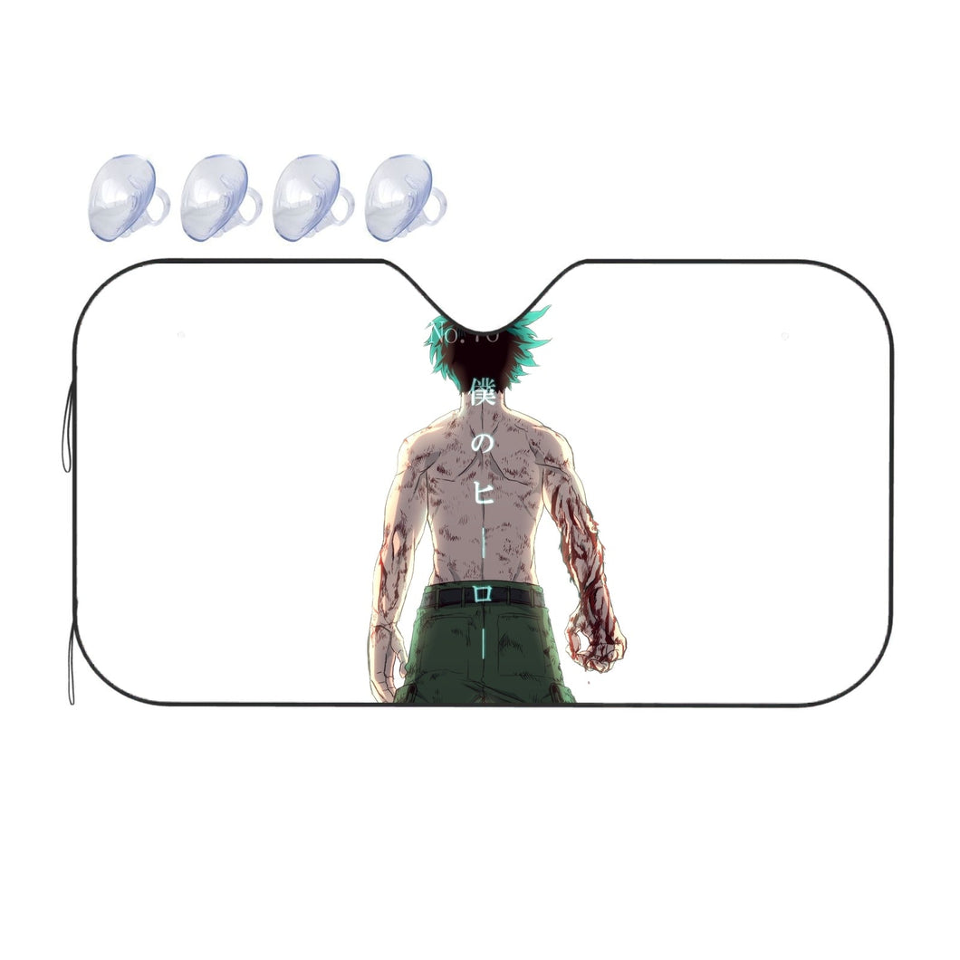 My Hero Academia Izuku Midoriya  Car Sunshade