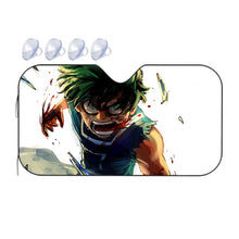 Load image into Gallery viewer, My Hero Academia Izuku Midoriya  Car Sunshade
