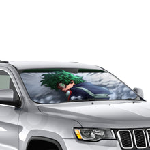 Load image into Gallery viewer, My Hero Academia Izuku Midoriya  Car Sunshade
