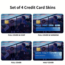 Load image into Gallery viewer, My Hero Academia Izuku Midoriya  Credit Card Skins (4-in-1 Pack)
