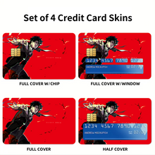 Load image into Gallery viewer, My Hero Academia Izuku Midoriya  Credit Card Skins (4-in-1 Pack)
