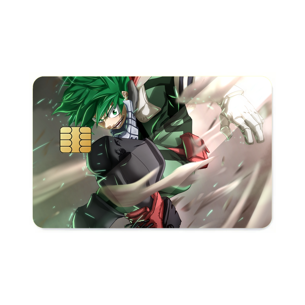 My Hero Academia Izuku Midoriya  Credit Card Skins (4-in-1 Pack)
