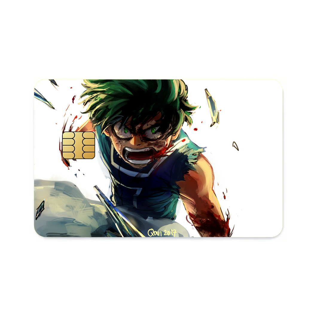 My Hero Academia Izuku Midoriya  Credit Card Skins (4-in-1 Pack)