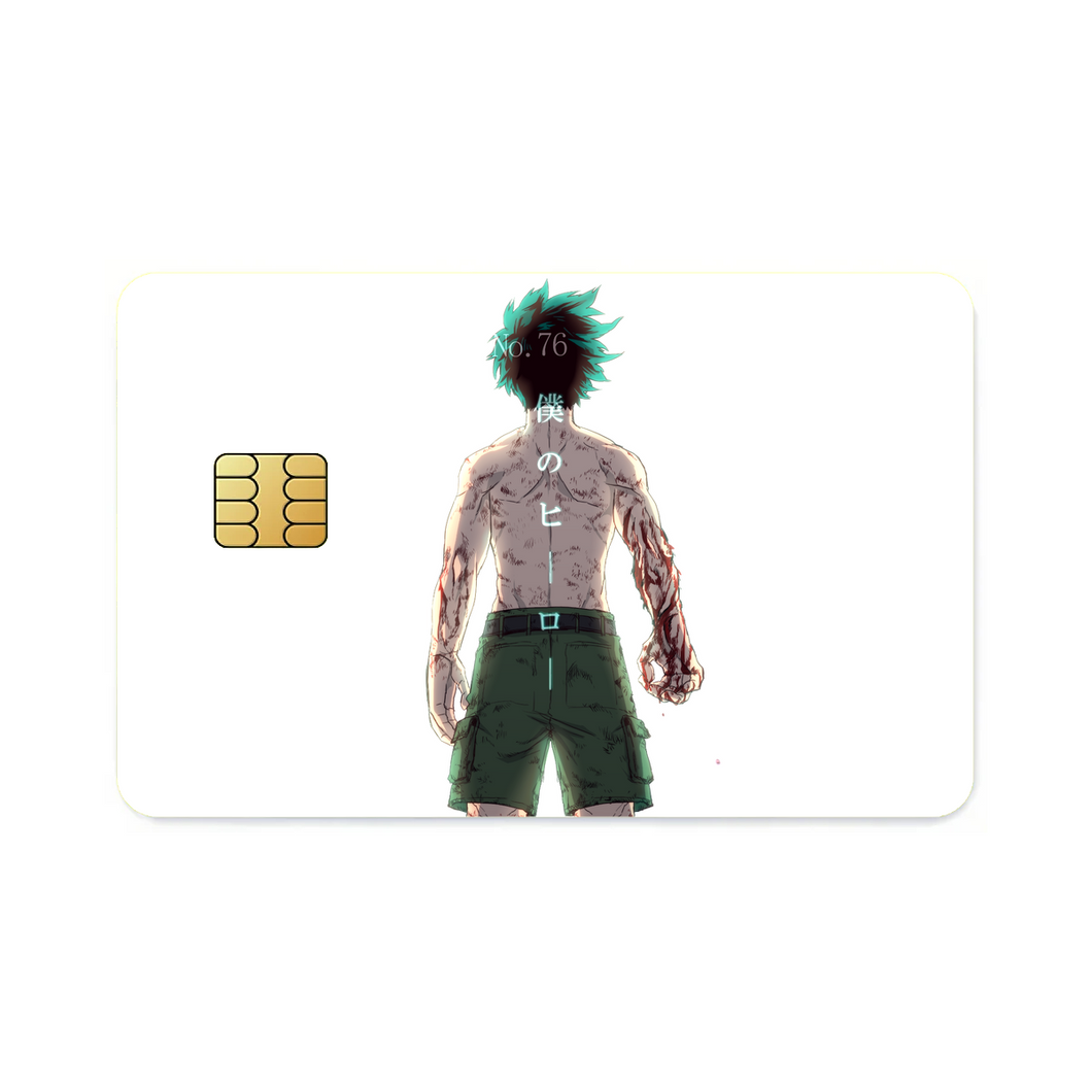 My Hero Academia Izuku Midoriya  Credit Card Skins (4-in-1 Pack)