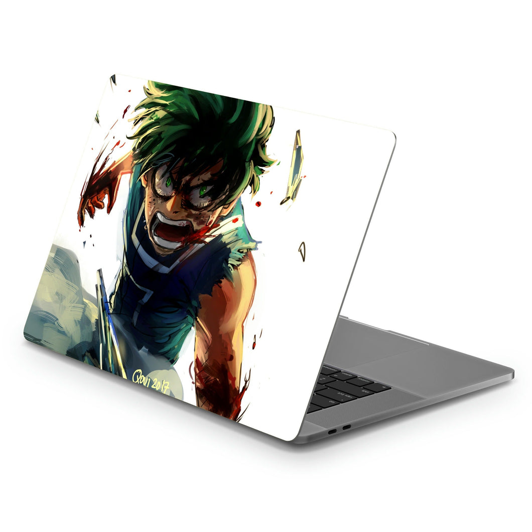 My Hero Academia Izuku Midoriya  Macbook Skin
