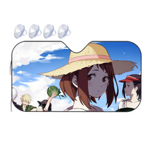Load image into Gallery viewer, My Hero Academia Izuku Midoriya, Katsuki Bakugou  Car Sunshade
